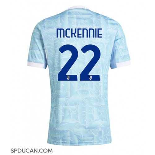 Muški Nogometni Dres Juventus Weston McKennie #22 Gostujuci 2025-26 Kratak Rukav